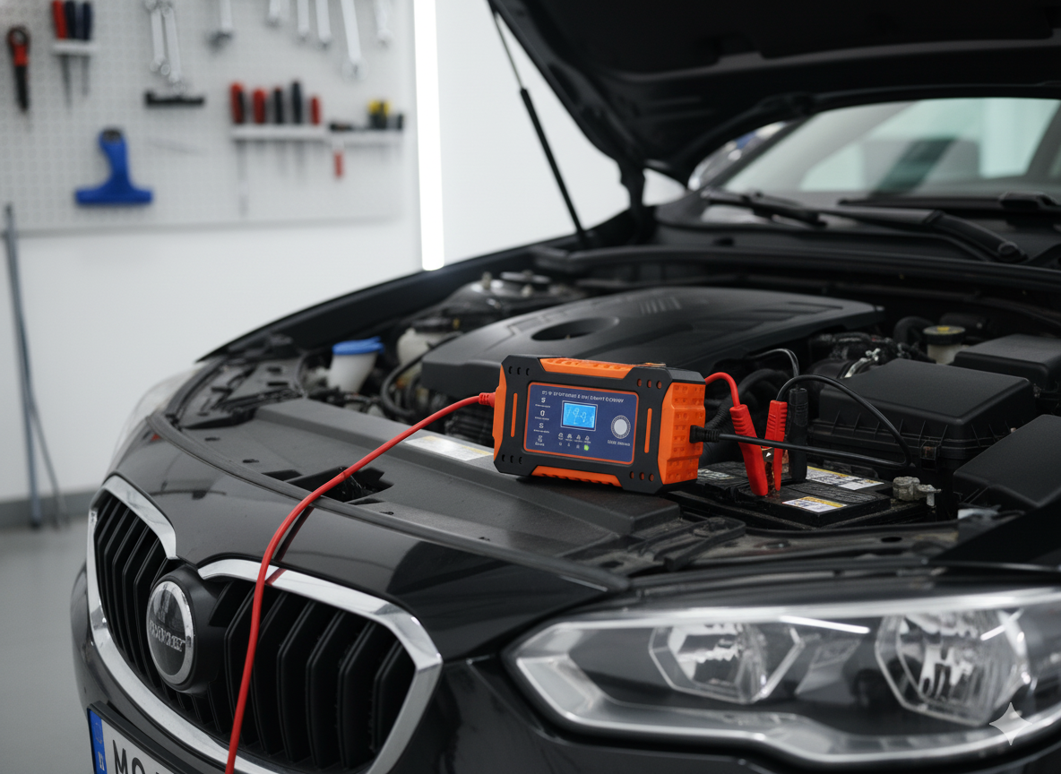 Car Battery charger ,8A 12V/4A