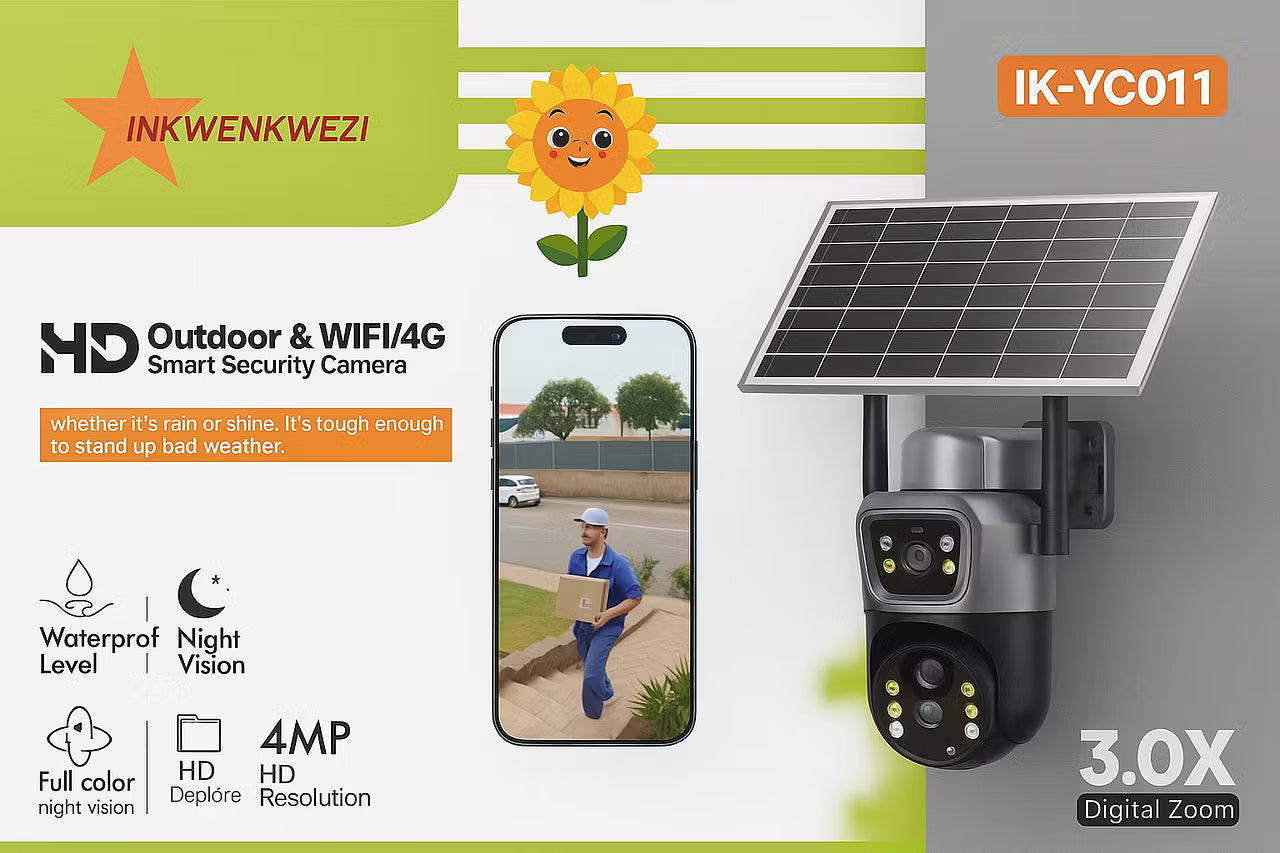 4G Solar Sim Card Camera