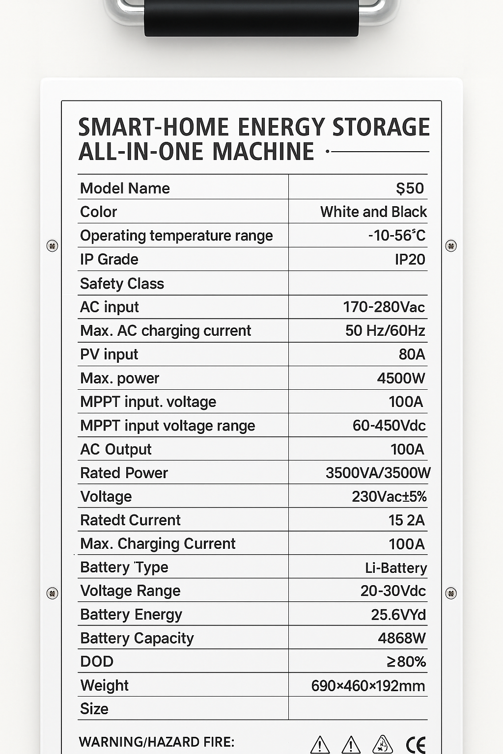 4500W Solar Power Station