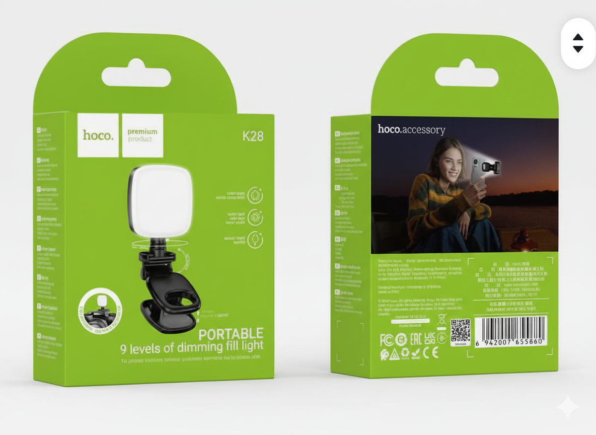 HOCO K28 Mini LED Fill Light