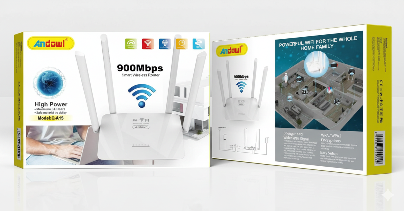 Andowl 900Mbps WiFi Router