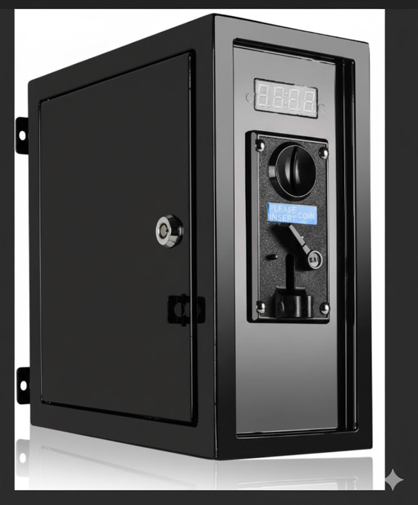 110V Coin Operated Timer Coin Box