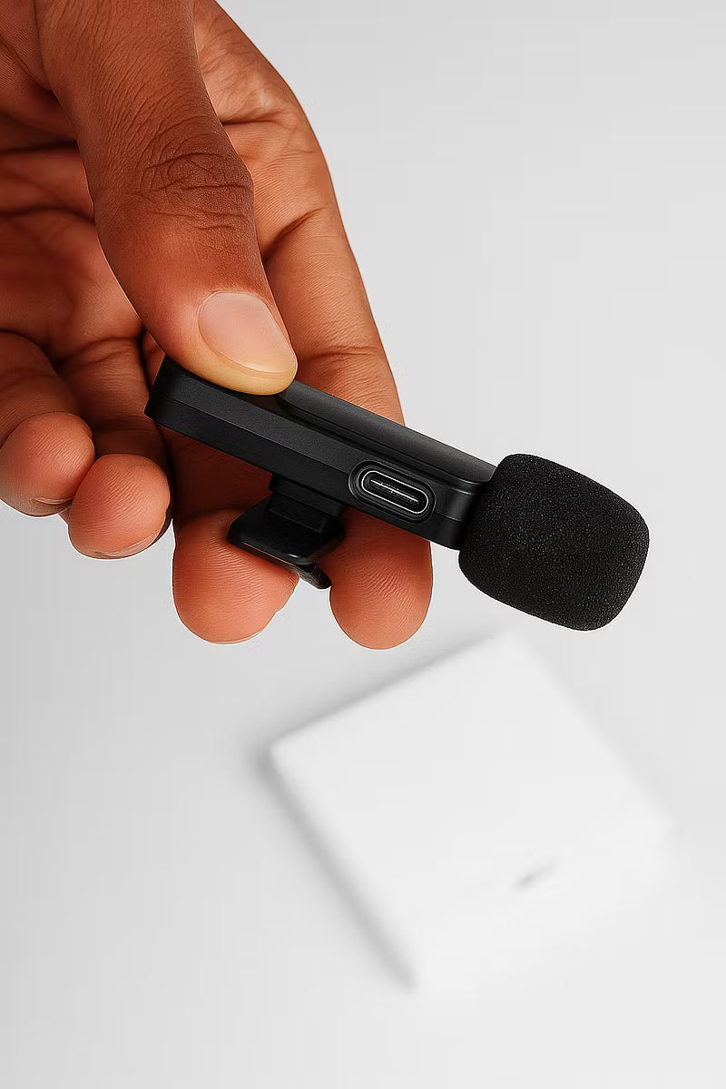 3-in-1 Wireless Lavalier Mic