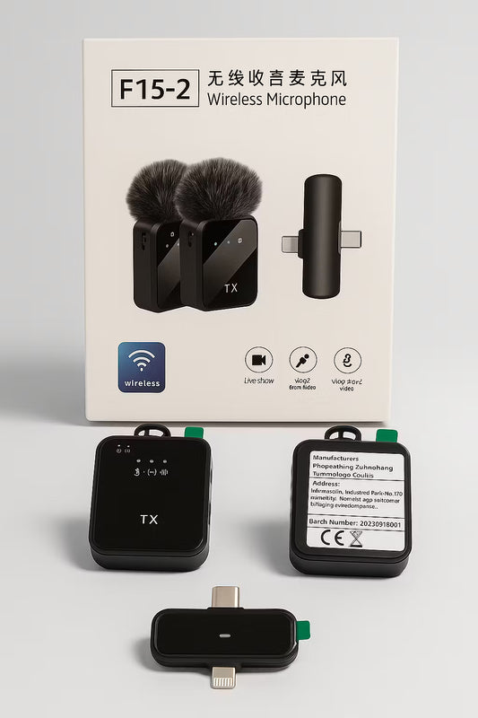 EchoPro F15-2 Wireless Microphone