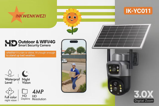 4G Solar Sim Card Camera