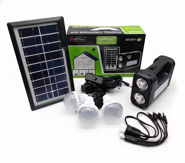 Solar Lighting System Kit