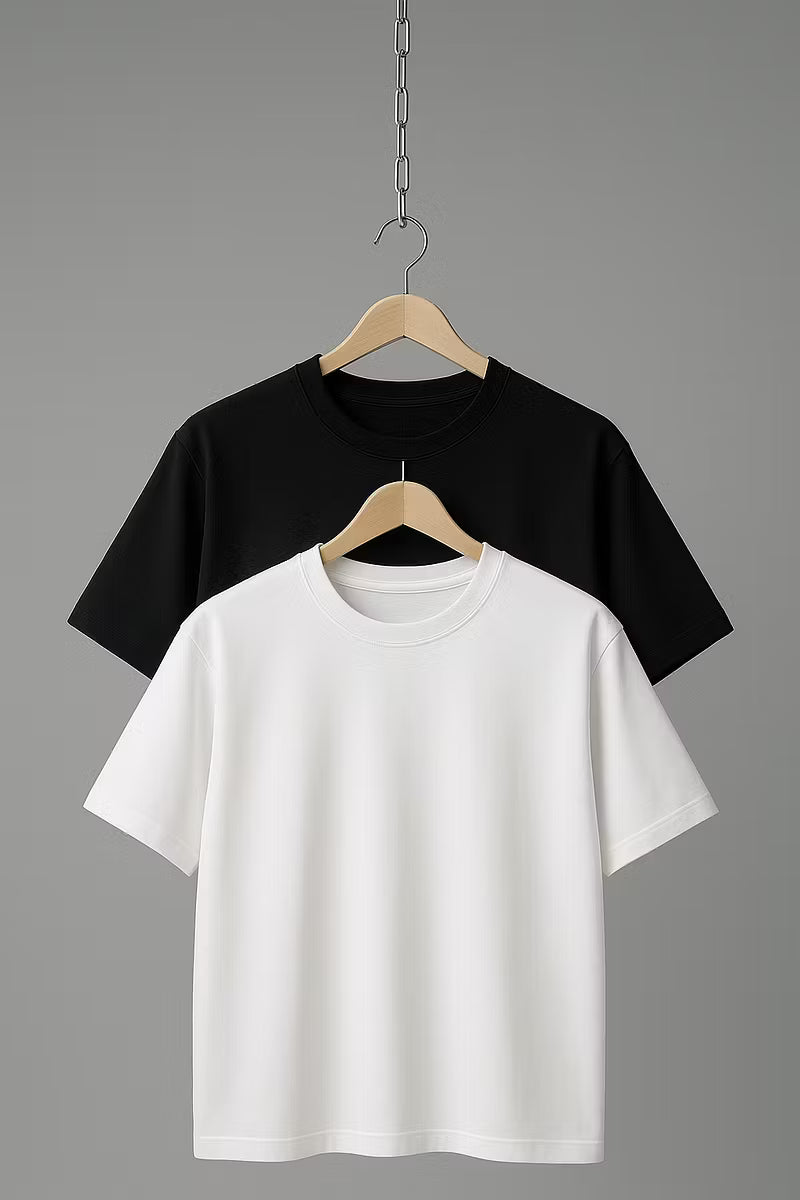 300gsm 100%Cotton Plain Tshirt